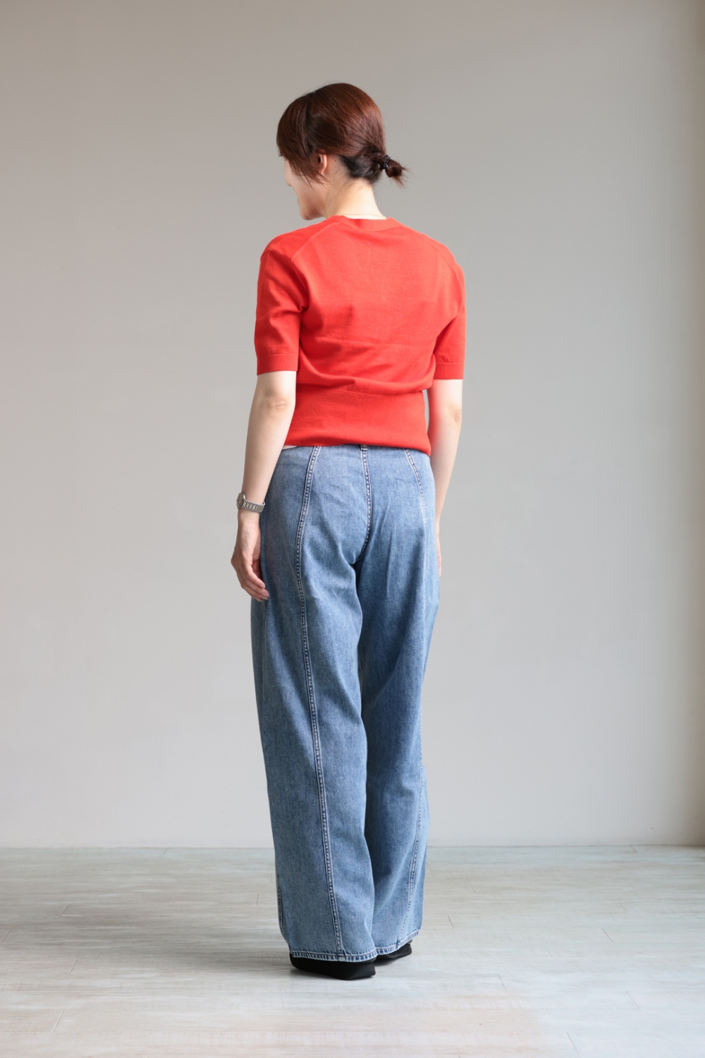 theory Drape Denim 現行　Theory セオリー セット Theory(セオリー) Drape Denim パラシュートシルエットジーンズ