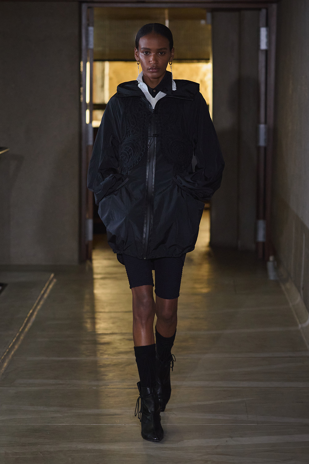 Mame Kurogouchi（マメ）2nd delivery Nylon Oversized Jacket with
