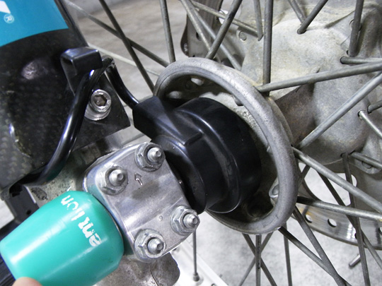 DトラKLX化の話し（KDX125ハブの流用） | ///NMR Blog///日本メット