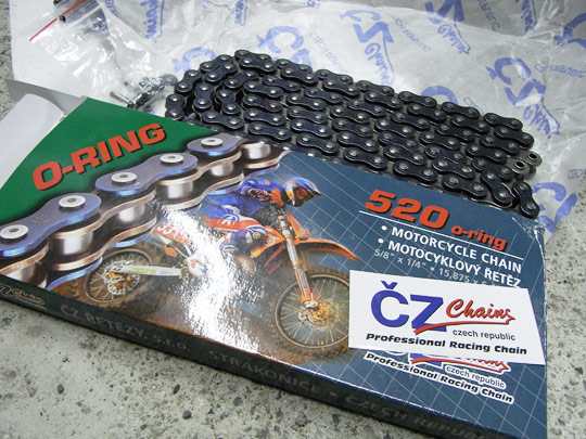 afamスプロケとCZチェーン | ///NMR Blog///日本メット連合［Nihon