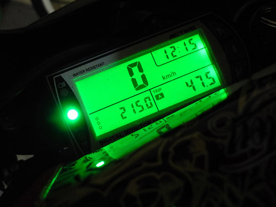 今さらKLXのメーター設定変更 | ///NMR Blog///日本メット連合［Nihon