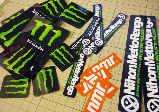 KLX250にKX250F純正フォークガード流用 | ///NMR Blog///日本 KLX250にKX250F純正フォークガード流用 | ///NMR Blog///日本