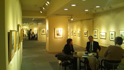醍醐芳晴水彩展 せんたあ画廊 如月出版の豪華画集 | ブログ