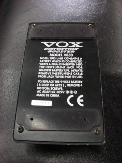 中古エフェクター☆VOX☆V830 Distortion Booster | blog.linus-shop.net