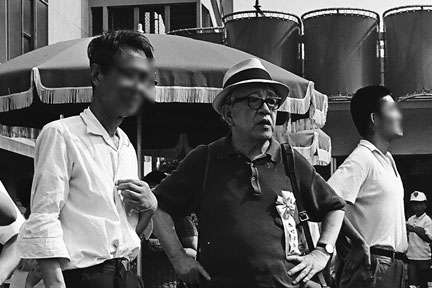 WSMサイズ　木村茂　ドウアルヌネ　港と教会「フランス」（横）画歴書及びサイン入 WSMサイズ 木村茂 ドウアルヌネ 港と教会「フランス」（横）画歴書及び