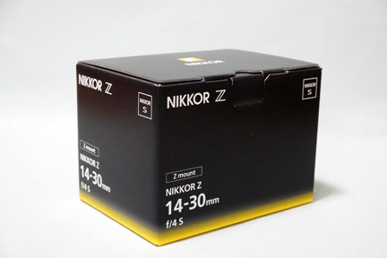 NIKKOR Z 14-30mm f/4 S ズームレンズ 箱付き カメラレンズ NIKKOR Z 14-30mm f/4 S NIKKOR（ニッコール） ブラック