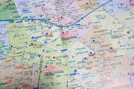 世田谷区全図を配布中 | イケてる、モノ・コト