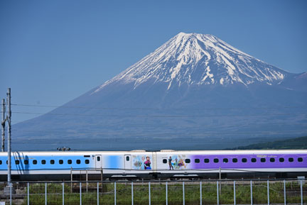 富士山と新幹線を撮り鉄 | イケてる、モノ・コト