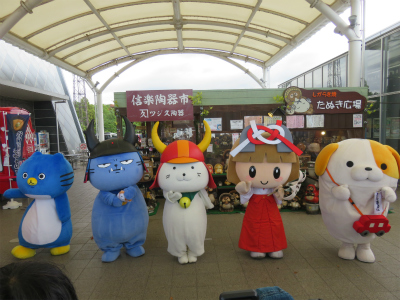 たがゆいちゃん活動報告5【EXPASA多賀（下り）15周年感謝祭に参加した