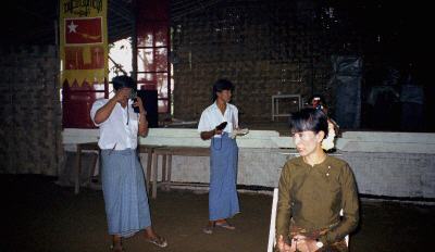 Aung San Suu Kyi - at NLD