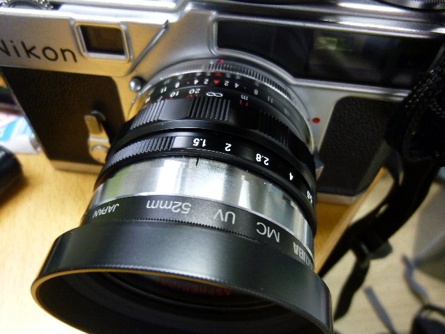 S NOKTON50mmF1.5NIKON SP