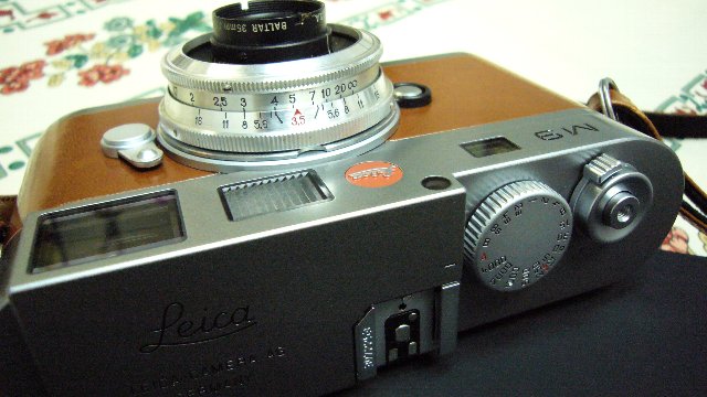 Leica M9+BALTAR35mm