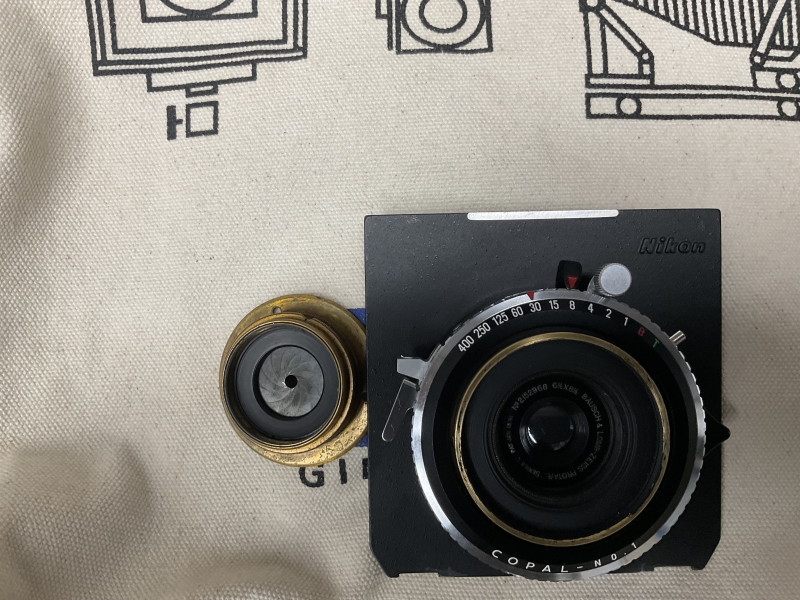 木製ピンホールカメラ レオナルド (フィルムホルダー2枚付き
