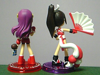 P：キャラ K.O.F 不知火舞＆麻宮アテナ | OZANARI blog