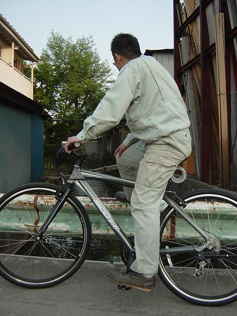 土谷さんと Scott Sub30 classic | 吉田工務店ブログ