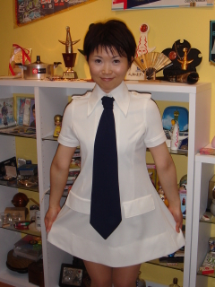 大阪万博エスコートガイド制服セットアップ 1970 EXPO'70 替襟・替裾付