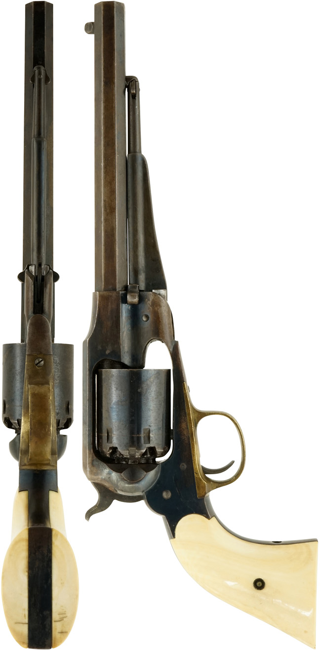 〘希少〙LSレミントンアーミーリボルバー US レミントン ニューモデル アーミー リボルバー 後期生産型 (銃砲