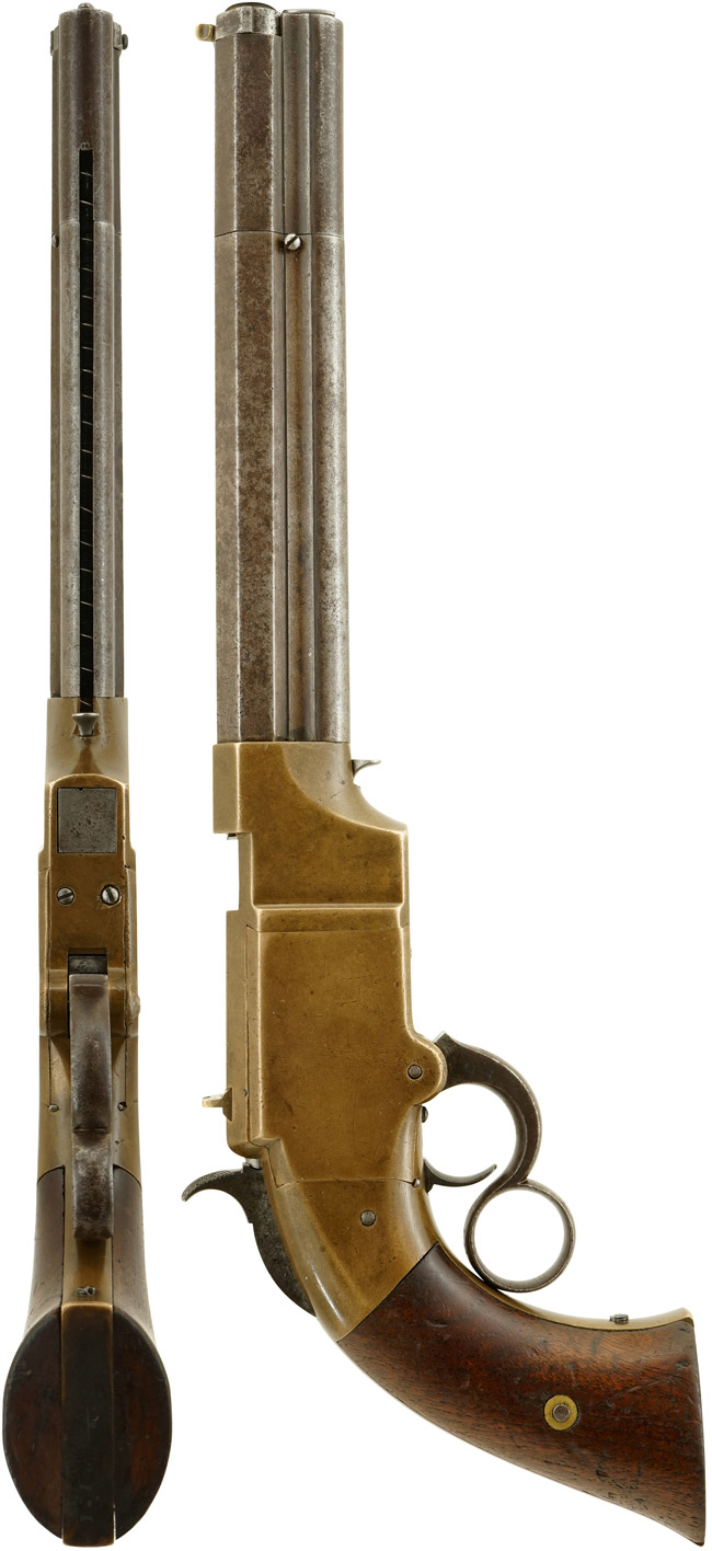 US ボルカニック No.2 ネービー ピストル 8インチ銃身 (登録証付、#114