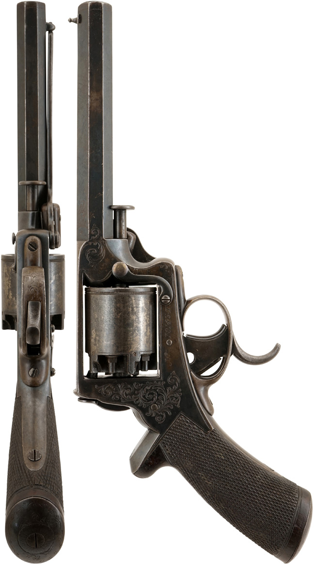 英国製 トランター ダブル・アクション・リボルバー 3rd モデル