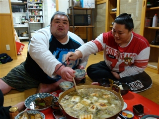 ★相撲画家 松岡リン「時津風部屋のチャンコ場風景」リン・スターム・レビィ画集 ☆相撲画家 松岡リン「時津風部屋のチャンコ場風景」リン