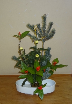 お正月の花 | わかばいけばな教室