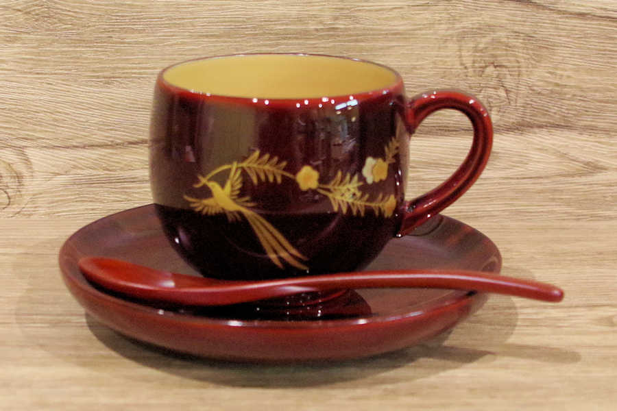 未使用 輪島塗 カップ&ソーサー 【公式通販】