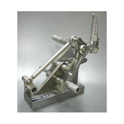 SR400 ポッシュオフィシャル バックステップ 純正ステップベース 