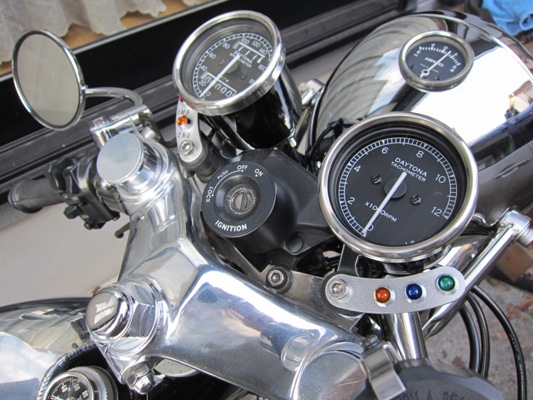 デイトナミニメーターセットステー付SR400