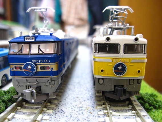 寝台特急カシオペア EF510とEF81 新旧カマ夢の競演!!(^^ゞ 寝台特急カシオペア EF510とEF81 新旧カマ夢の競演!!(^^ゞ