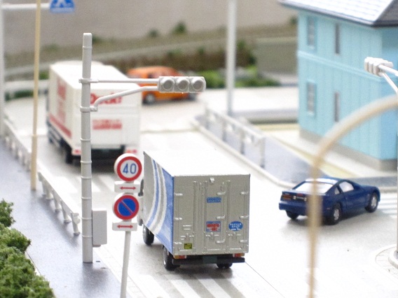 Nゲージ　レイアウト　ジオラマ　信号機　屋台　自動車　トミーテック　など Nゲージ レイアウト ジオラマ 信号機 屋台 自動車 トミーテック など