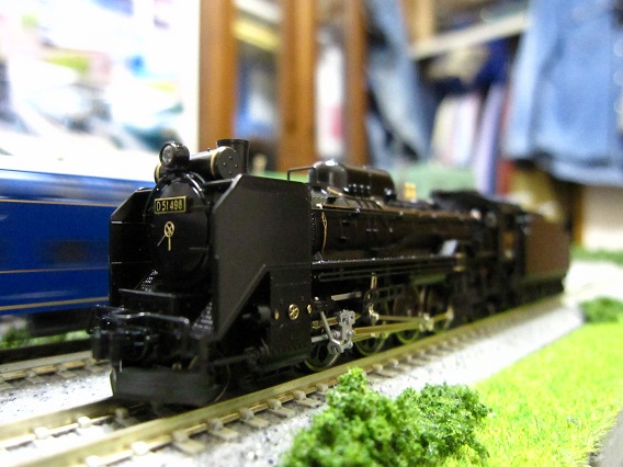 KATO D51 498 入線！ 超スローがスゴイ運転会開催（＾＾ゞ