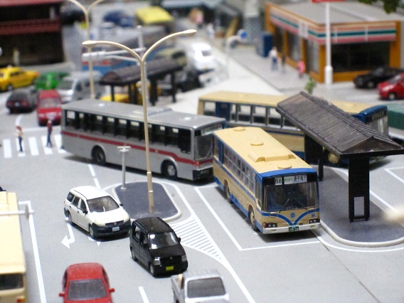 Nゲージレイアウト製作記】KATO街路樹で街の緑化工事施行しましたヽ