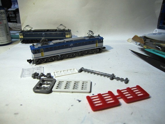 【中古】TOMIX EF65-119 7188 ディテールアップ済 トミックス 【期間限定SALE】No:7188 TOMIX EF65-0形(JR貨物