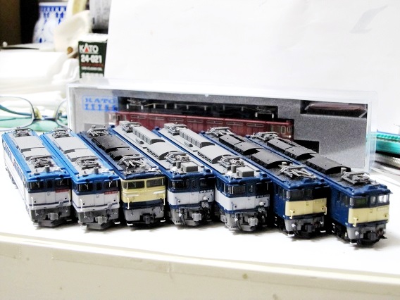 KATO ED76 500番台 萌える男の～♪赤い♪電機釜～♪♪（＾＾ゞ