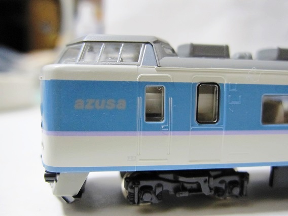 Nゲージ鉄道模型車両工作】KATO189系あずさで豊田M50編成を作る 準備編