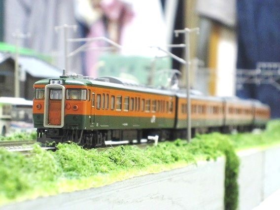 KATO 115系1000番台　湘南色　高崎車両センター 公式]鉄道模型(10-1200115系1000番台 湘南色 高崎車両センター 4