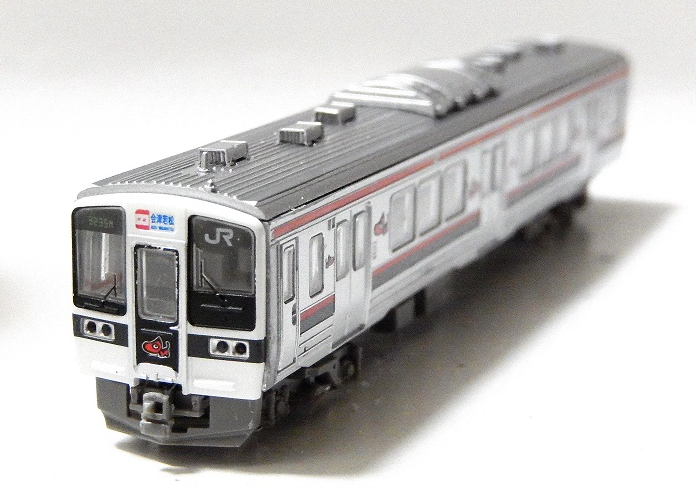 Nゲージ鉄道模型】鉄コレ719系磐越西線あかべぇ塗装 ライト点灯化加工