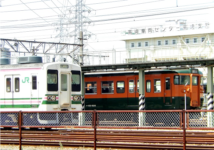 惜別】高崎支社の115系.107系が211系に置き換え。昨年高崎訪問の画像