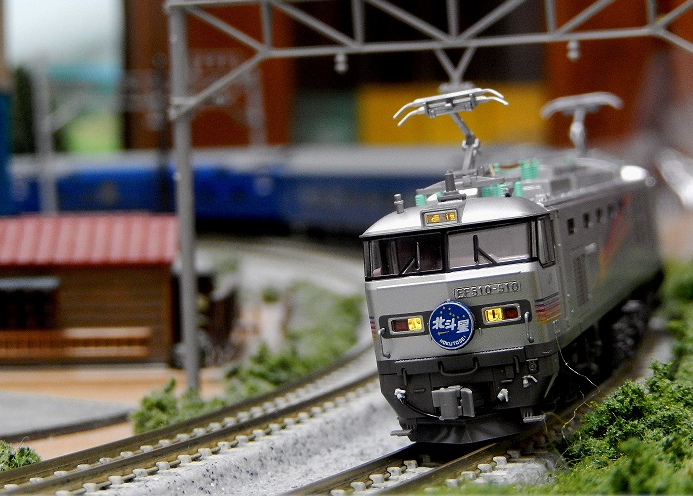 クリスマス特集2024 Nゲージ鉄道模型】KATO EF510-500北斗星/カシオペア色模型で綴る 鉄道模型