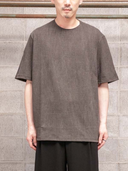 DEVOA Short Sleeve Pigment Dye Jersey黒2 DEVOA Short sleeve pigment dye / CHARCOAL | ☆VEKTOR BLOG