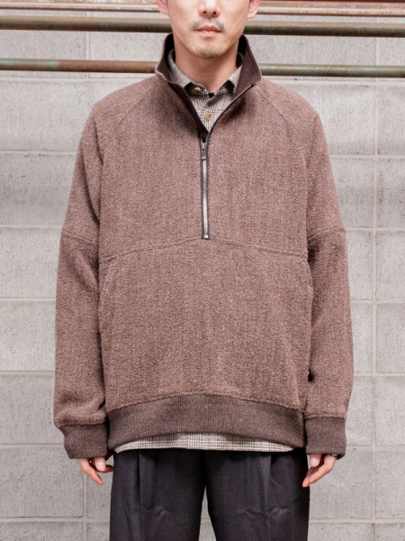 山内 アルパカボアジッププルオーバー | ☆VEKTOR BLOG