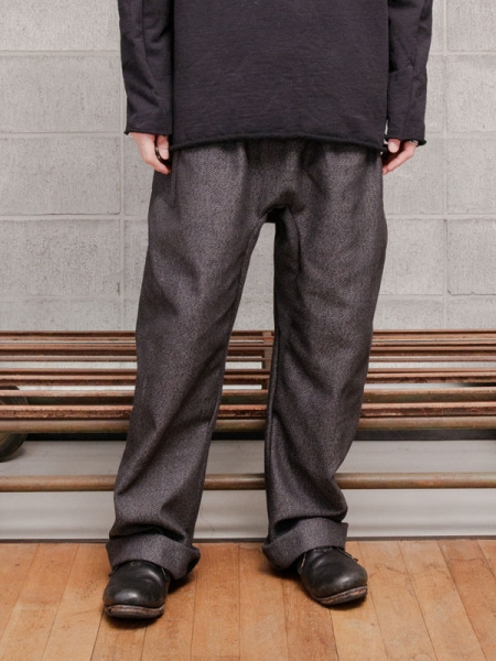 WARE コットンヘリンボーンワイドイージーパンツ | ☆VEKTOR BLOG