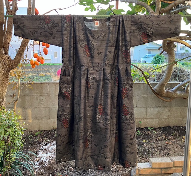 大島紬ワンピース | だっくす（清子おばちゃんのお仕事）