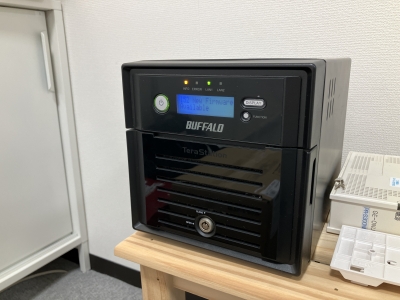 BUFFALO(バッファロー) TeraStation TS5220DN0202を設置しました