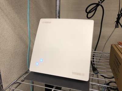YAMAHA(ヤマハ)RTX830とWLX222を設置しました。 | ネオくん日誌 YAMAHA(ヤマハ)RTX830とWLX222を設置しました。 | ネオくん日誌