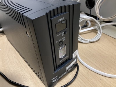 OMRON(オムロン) UPS(無停電電源装置) BY35Sを設置しました。 | ネオ
