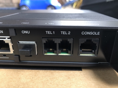 YAMAHA（ヤマハ）ギガアクセスVoIPルーター NVR510を設置しま