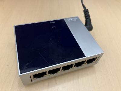 YAMAHA(ヤマハ) シンプルL2スイッチ「SWX2110-5G」を設置しま YAMAHA(ヤマハ) シンプルL2スイッチ「SWX2110-5G」を設置しま