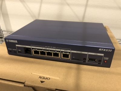 YAMAHA ヤマハ RTX830 かたくな ルーター YAMAHA ヤマハ RTX830 かたくな ルーター