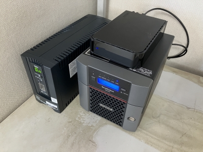 BUFFALO(バッファロー) TeraStation TS5220DN0202を設置しました